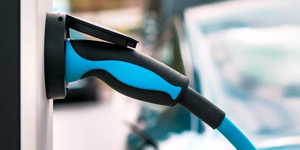 Laddstolpe för elbil installation